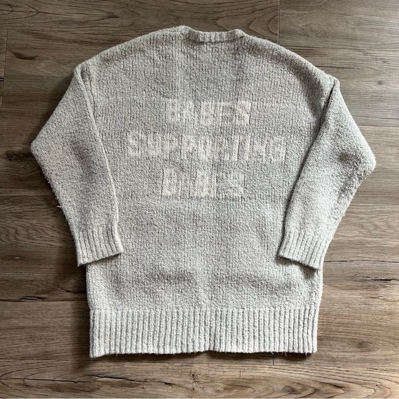 Sweaters - Brunette The Label Open Cardigan